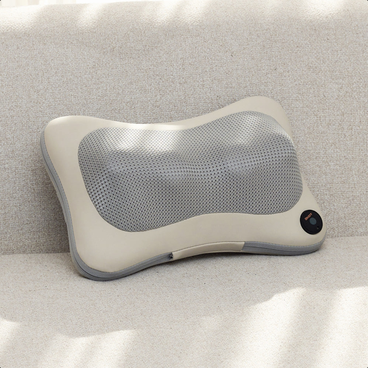 Pillow Massager with Heat, Shiatsu Deep Tissue Massage for Neck, Shoulder, Upper & Lower Back Pain Relief
