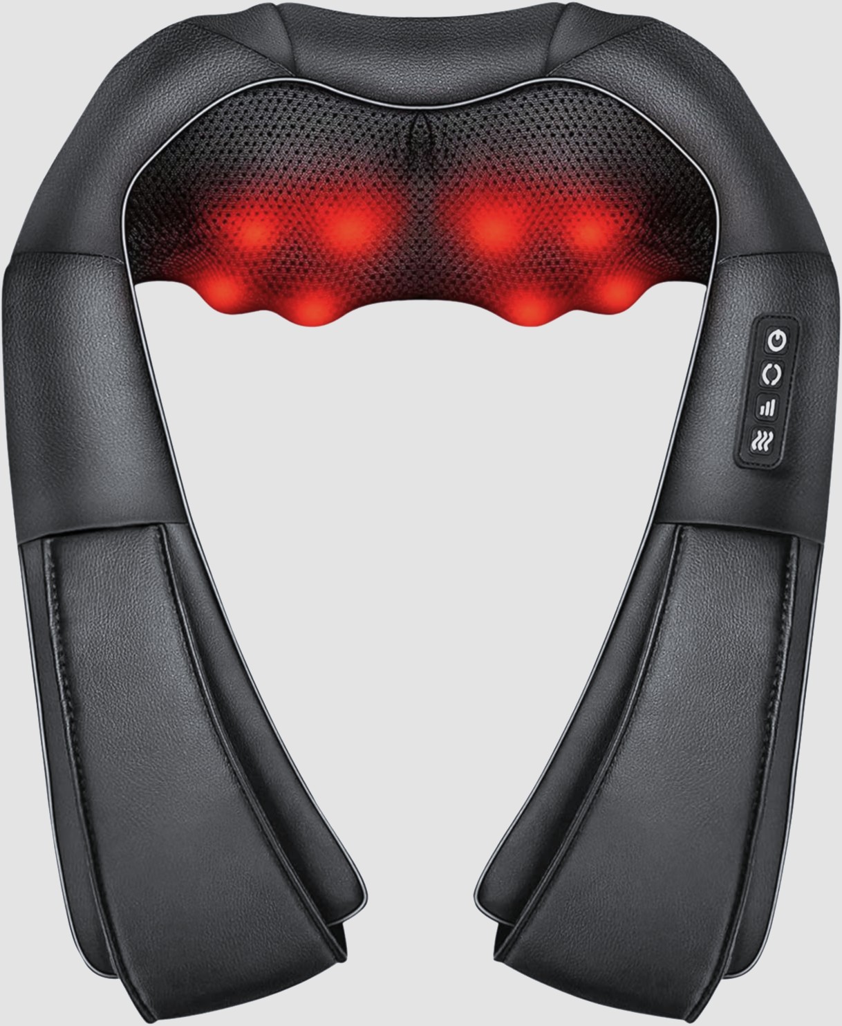 Shiatsu Neck & Back Massager with Heat - Deep Tissue Pain Relief for Shoulder 