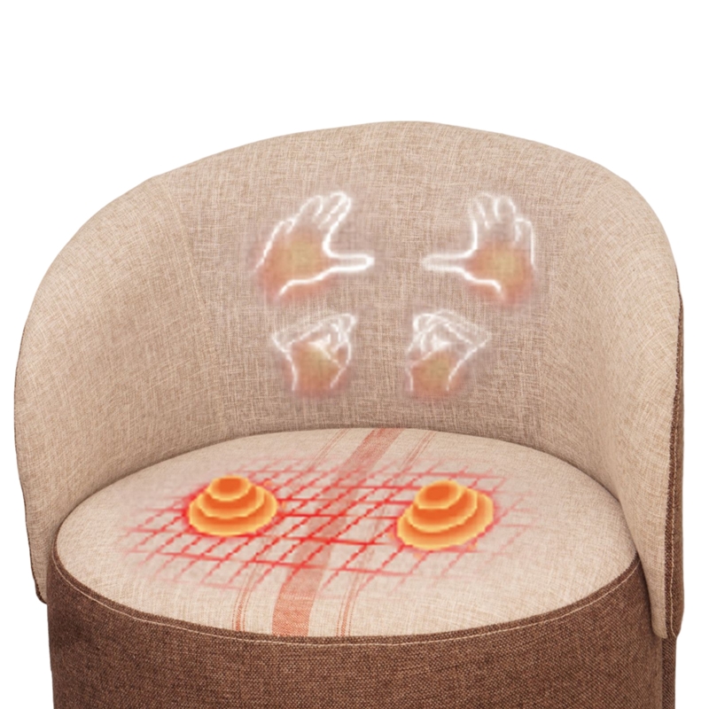 Home Massage Sofa Chair, Shiatsu Massage Chair with Sooth heating