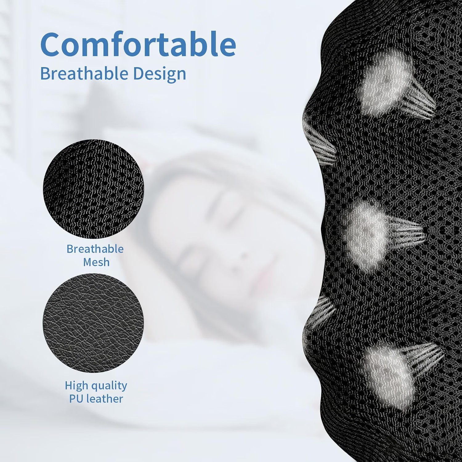 Shiatsu Neck & Back Massager with Heat - Deep Tissue Pain Relief for Shoulder 