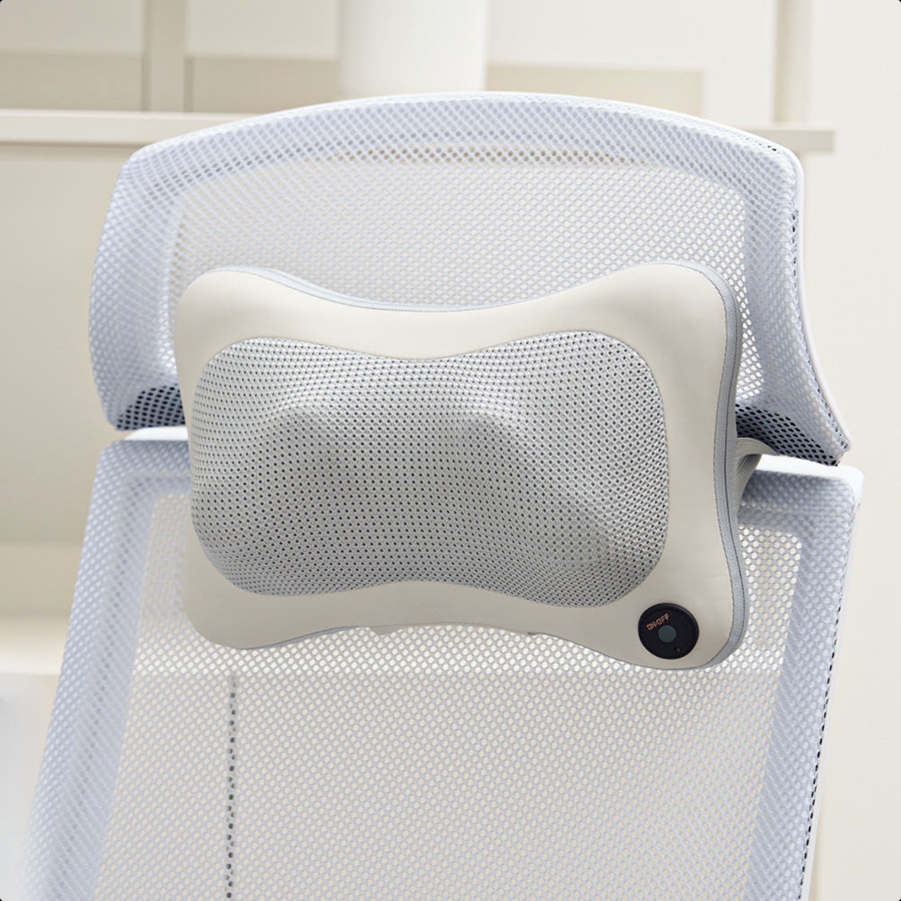 Pillow Massager with Heat, Shiatsu Deep Tissue Massage for Neck, Shoulder, Upper & Lower Back Pain Relief